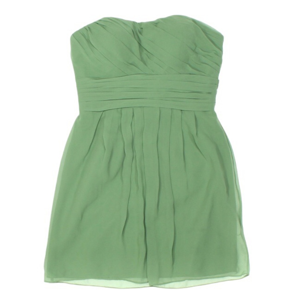 Bill Levkoff Style 156 Green Strapless Dress